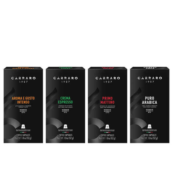 Carraro Premium Blend Nespresso® Variety Pack [40 Capsules]