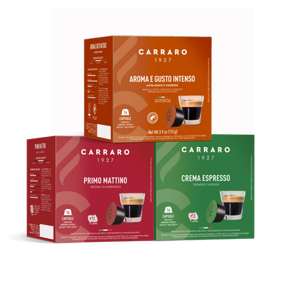 Carraro Premium Dolce Gusto® Variety Pack [Bundle of 3]