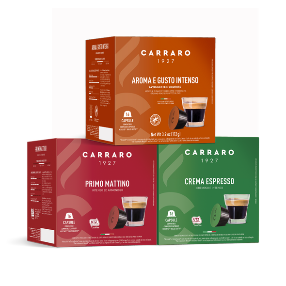 Carraro Premium Dolce Gusto® Variety Pack [Bundle of 3]