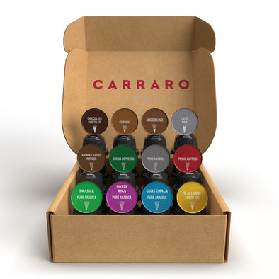 Carraro Dolce Gusto® Compatible Tasting Pack 10 Capsule (Assorted 3 Flavour)