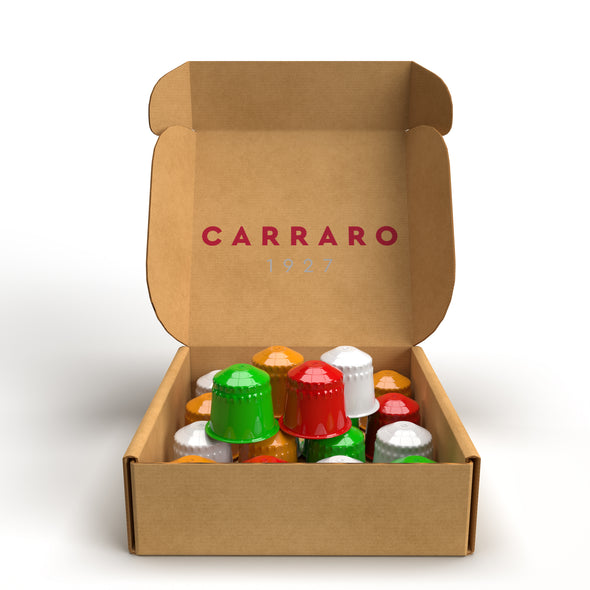Carraro Nespresso® Compatible Tasting Pack 10 Capsule (Assorted 3 Flavour)